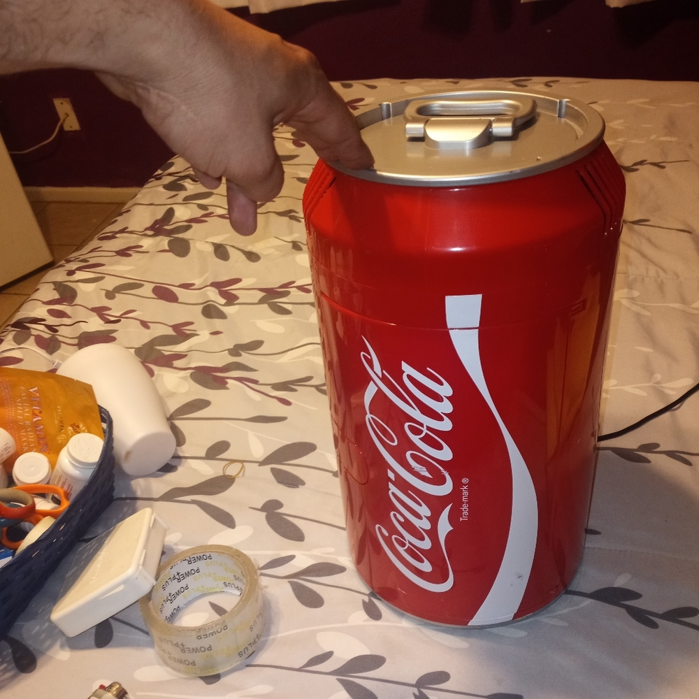 Coke fridge